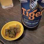 松記鶏飯 - シンガポールのタイガービール