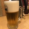 Torikai Souhonke - 生ビール中（スーパードライ）：７００円