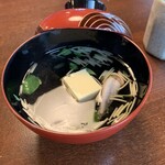 尾花 - 肝吸い。別注文