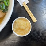 青竹手打ちラーメン　おお竹 - 別盛　ニンニク