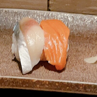 おたる政寿司 新宿店 - しめさば、サーモン