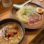 麺元素 - 鶏元素　辛味噌つけ麺