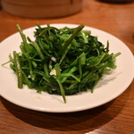 鼎泰豊 - 空芯菜炒め