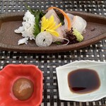 梅むら  - 刺し盛、鱧とか