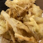 Marugame Seimen - 野菜かきあげ170円