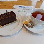 テラスレストラン　ピアレ - チョコレートケーキ