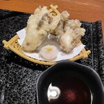深谷花園温泉 花湯の森 - 舞茸天ぷら
とろろ蕎麦セット　1,080円