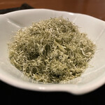 深谷花園温泉 花湯の森 - とろろ昆布は別盛で届きました。
とろろ蕎麦セット　1,080円