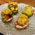 Galeco - ウニのブルスケッタ♡サイコー