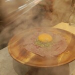 赤レンガ個室ビストロ RENGARO - 煙がボワッと！浦島太郎！(≧∇≦)/
