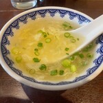 Oreryuu Gyouza Hanten - スープがついてきます。