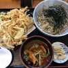 Soba Dokoro Kakiya - 肉もりごま汁　かき揚げ