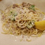 44APARTMENT 町田 - これ、めっちゃ美味かった！ホワイトボロネーゼのクリーム生ぱすた！