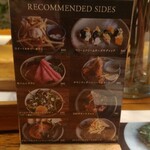 44APARTMENT - 卓上おすすめメニュー