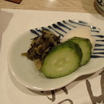 龜屋 一睡亭 - お新香