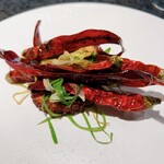 イチリン ハナレ - マダコのスパイス炒め