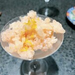 イチリン ハナレ - 桃のシャーベット