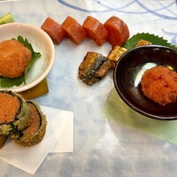 博多料亭 稚加榮 - 明太子盛り合せ