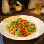 中華料理 太左ェ門 - 青椒肉絲