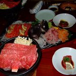 望山荘 - 信州牛のすきやき