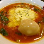 太陽のトマト麺 - 太陽のチーズラーメン