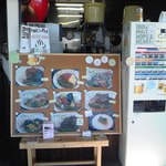 カレー屋 香助 - メニューボード & 券売機