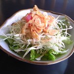 カレー屋 香助 - パリパリキャベツサラダ アップ♪w