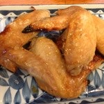 じゅうべえ - 手羽先！ここにきたら必ず頼みます。しかしメニューには載ってません（笑）