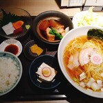 Washoku Baru Hareruya - 日替わり定食（麺レギュラーサイズ）
