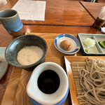 そばきり長助 - 別注でとろろ