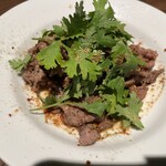 ビレッジ - 牛肉エスニック炒め！もーホント最高！