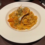 Poruketta - タリアテッレ渡り蟹のトマトクリームソース