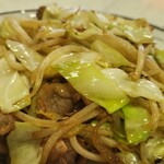 中華料理広東亭 - 肉野菜炒め