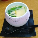 桜すし - 龍宮のコース、茶碗蒸し