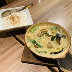 ベトナムビストロasiatico - 鶏のココナッツグリーンカレー