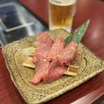 焼肉 太田 - 和牛上タン　1,950