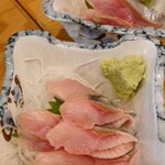 魚・焼物・逸品 縁たけ - 本日の鮮魚刺し(にしん)350円