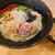 焼きあご塩らー麺 たかはし - 料理写真:まぐろ節と焼きあごの冷しそばとメンマトッピング