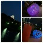 River & Castle side space Cheers - ライトアップされた大阪城を眺めながらのお酒とお食事～ロマンティックですよ～☆