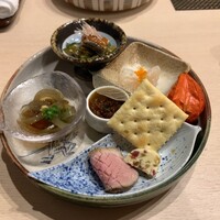 博多 鮨 まつもと - 前菜盛り合わせ