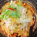 京橋ササラ - 濃厚金胡麻坦々麺 １辛 +マー油