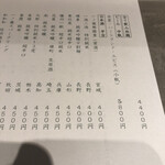 立食い鮨 鮨川 - 【2023年8月の日曜日】