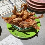 根室花まる - イカザンギ、熱々で美味しい❤️味がいい！