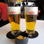 アサヒスーパードライエクストラコールドバーナゴヤ - とりあえずダブル♪