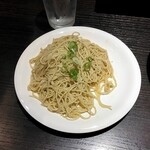 麺や 福一 - 替玉ペペロンチーノ200円