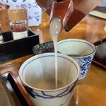 そばきり 吾妻路 - 蕎麦湯