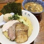 百日紅 - 特製(全部のせ)煮干つけ麺  1300円