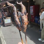 白糸の滝売店 - ヤマメ塩焼き