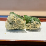 てんぷら 近藤 - ☆ピーマン（北海道・日高）