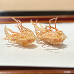 てんぷら 近藤 - ☆車海老の頭　